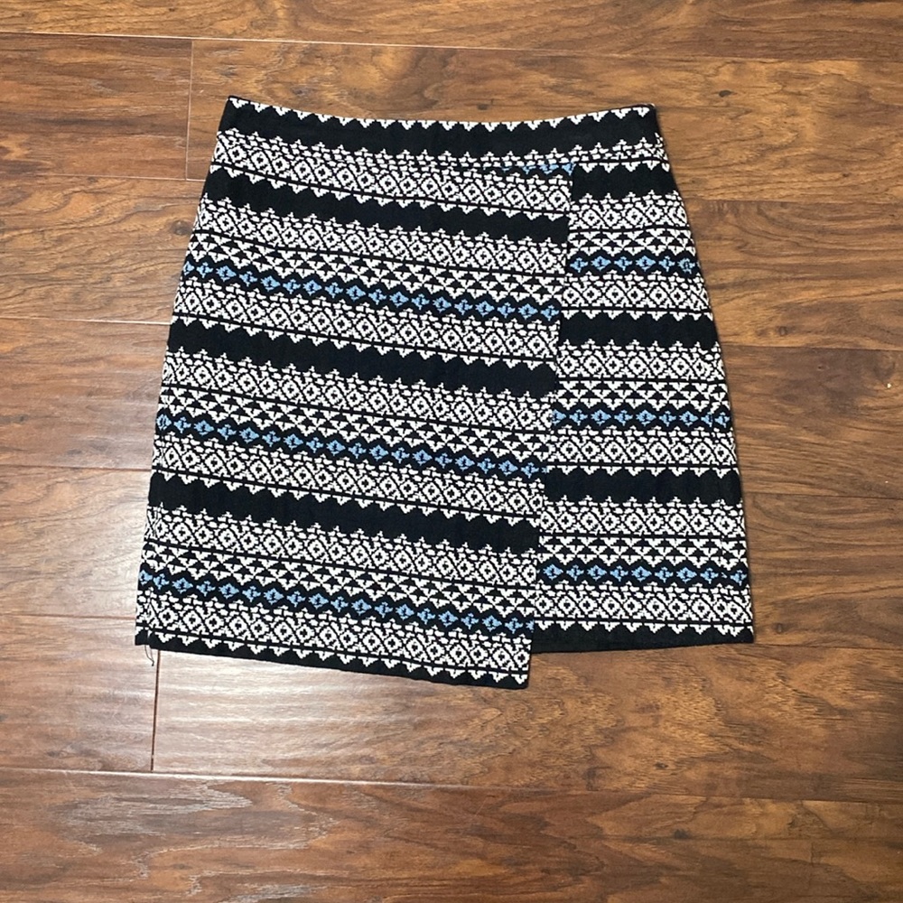 Loft Faux Wrap Skirt